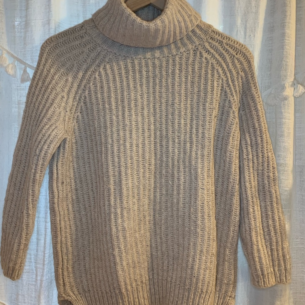 Madewell chunky turtleneck sweater
